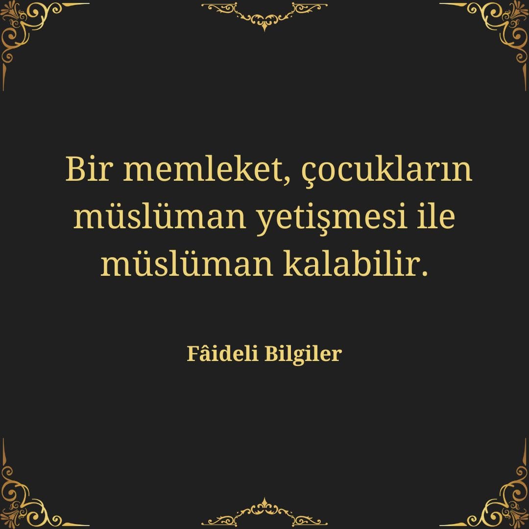 Fâideli Bilgiler (1)